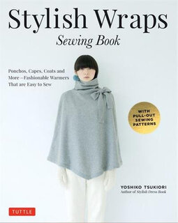 Pre-order stylish wraps sewing book ponchos,