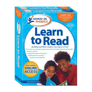 Hooked on phonics learn to read 2nd grade complete levels 7&8 new version with dvd