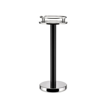 Alessi 63cm stainless steel wine bucket holder round metal bar ice bucket holder