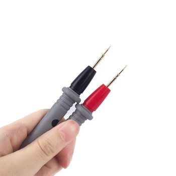 Kuaiqu special tip multimeter pen gold-plated copper needle silicone universal test pen line test pen hook universal silicone tip probe