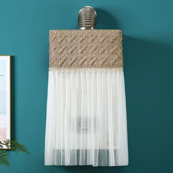 Wall-hung boiler cover, natural gas wall-hung boiler cover, dustproof cover, household indoor wall-hung water heater cover, stove cover three style coffee (special price model is not universal), height 75, width 42, thickness 33