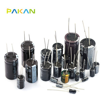 Pakan aluminum electrolytic capacitor motherboard capacitor plug-in electronic capacitor 6800uf 25v 18*30 (5 pieces)