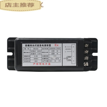 Customized for baj52 explosion-proof emergency light power supply device double-head emergency light battery explosion-proof emergency double-head emergency light power supply