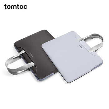 Tomtoc thin and light laptop bag 14 inches laptop sleeve lenovo xiaoxin apple macbook pro m5 sea and sky blue 14 inches