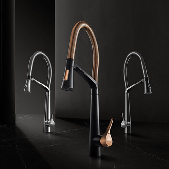 Higold bn2.0 series. hot and cold kitchen faucet. hot and cold kitchen faucet. gray 980151