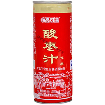 Viscoda shanxi specialty viscoda jujube juice drink vitamin c juice drink 238ml canned full box 20 cans full box