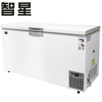 Zhixing zx ultra-low temperature freezer minus 40 horizontal household deep-freezing quick-frozen dry ice preservation tuna seafood commercial industrial scientific research biological laboratory large-capacity sea fishing refrigerator dw-510 (-45) ordinary model