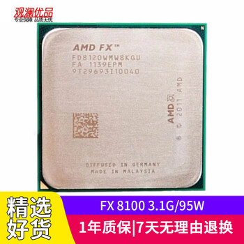 Amd fx8300 8120 8150 8320 8350 second-hand cpu eight-core am3+ bulldozer cpu fx 8120 3.1g/125w