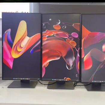 Dell u2417h u2419h professional graphics design, photography editing, lifting and rotating, second-hand 90% new black u2417h