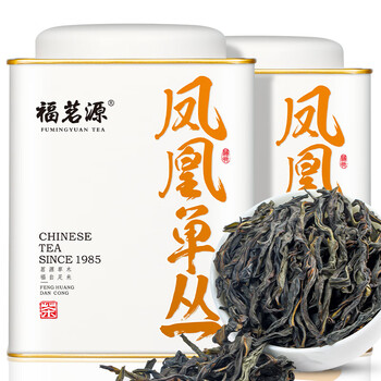 Fumingyuan phoenix dancong duck shit fragrance authentic chaozhou strong flavor dancong oolong tea new tea canned phoenix dancong 1 can 180g