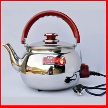 Steel shield thickened stainless steel electric kettle household plug-in kettle whistle anti-dry boil large capacity electric kettle 4.l thickened version 4l 2.l or more