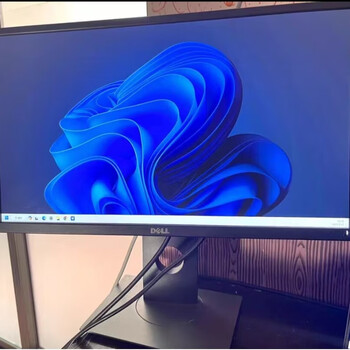 Dell p2317h p2417h home office design dedicated monitor, ips screen, base lifting and rotating, 90% new black p2317h p2417h