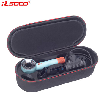 Rlsoco is suitable for dyson hd16 storage bag smart hair dryer supersonic protective box dyson hair dryer hard bag hd16 set storage bag (bag only) black