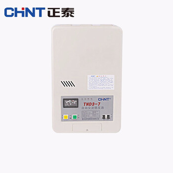 Chint (chnt) ac voltage regulator tnd3 (tsd)-7 single-phase wall-mounted automatic household air conditioning appliance voltage regulator 7000w