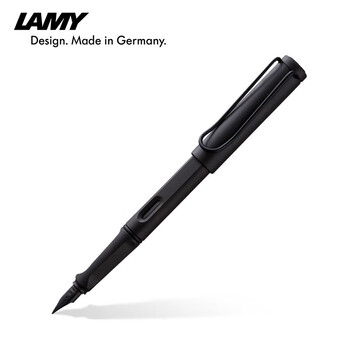 Lamy lingmei fountain pen hunting series calligraphy practice pen student stationery office gift holiday gift corporate group purchase matte black 0.5mm