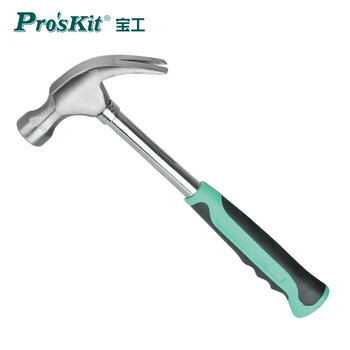 Baogong (pro skit) pd-2609 claw hammer, minimum order hammer, iron woodworking hammer, hammer escape hammer (8oz/0.5 lbs)