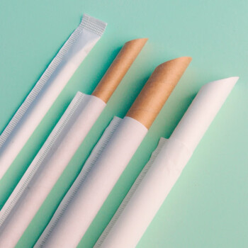 Park jing disposable single individually packaged beverage pearl milk tea straws large bold biodegradable paper straws paper straws for pregnant women and children 8x197 kraft color paper straws 100 pieces (individually packaged)
