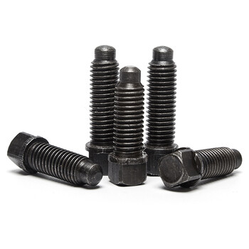 Jinggong 4.8 level square head screw high-strength tool holder screw with padded convex end set screw gb83 20% off m12m16m20 m16*100 1 piece