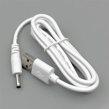 Digadi table lamp original charging cable power cord charging head original 3.5mm round hole thin mouth 3.5mm round mouth charging cable 1 meter