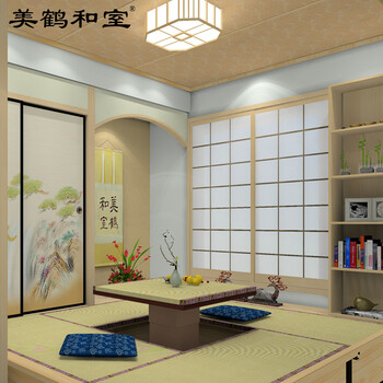 Mihe japanese room solid wood tatami bed whole house customized bedroom tatami overall wardrobe combination desk cabinet wardrobe bay window cabinet customization prepayment (not product unit price)