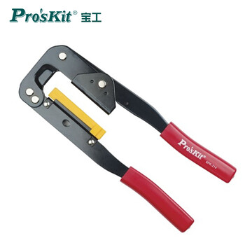 Baogong (pro skit) 6pk-214 computer cable crimping pliers (8~64pin) 240mm