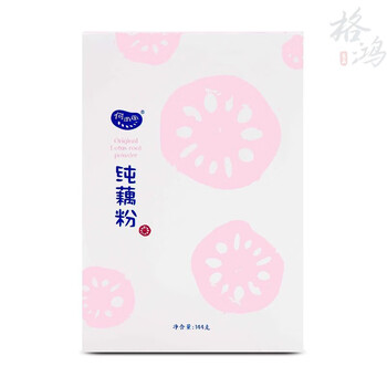 Fragrant food ruogujiaji he tiantian pure lotus root noodles lotus root noodles can be eaten by children original no additive small packaging one box (12g x 12 counts)