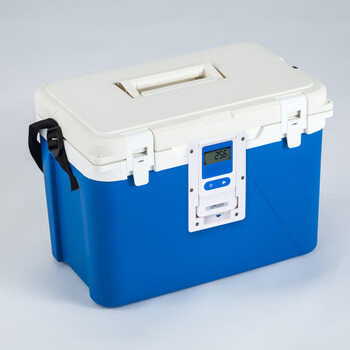 Saixin cold chain drug reagents vaccine specimens blood portable insulated box refrigerator can monitor and position insulated box cold chain box insulated box + temperature recorder + bluetooth printing