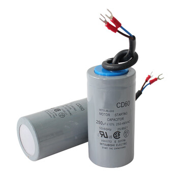 Cd60 motor starting capacitor 100uf150uf250uf300uf400uf 250v450v 250uf aluminum shell single core