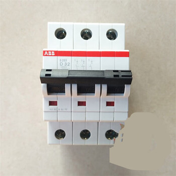 Air switch d type s203-d10-d16-d20-d25-d32-d40-d50-d63 circuit breaker 1a 3p