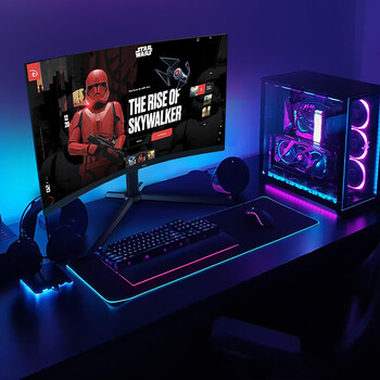 Quasi-new aoc 27-inch 240hz gaming monitor with curved screen cq27g3ze cq27g3ze 27-inch 240hz standard configuration