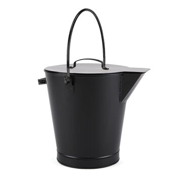 Minuteman international all black ash bucket