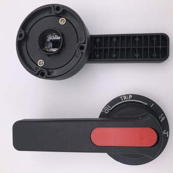 Mns gck low-voltage pull-out switch distribution cabinet drawer panel handle 2b rotating small handle handle handle 4b150mm chassis 78mm