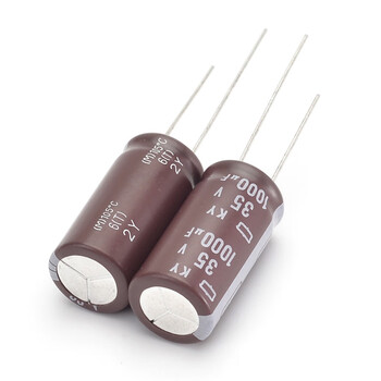 Black king kong electrolytic capacitor 16v25v35v50v 22uf47uf100uf220uf470uf1000uf 35v220uf volume 8x12 (10 pieces)