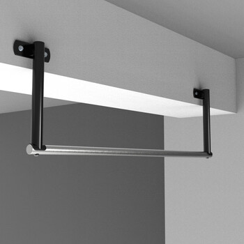 Eastscope side beam installed pull-up horizontal bar arm stretching exercise household beam stainless steel extended horizontal bar k146-3