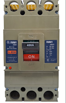 Shanghai molded case circuit breaker rmm1-400s h/ 315a 350a 400a air switch 250a 3p