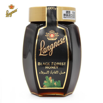 Germany imports langnis natural mature multi-floral bee black forest locust honey iron bucket honey gift box gift box black forest honey 1000g