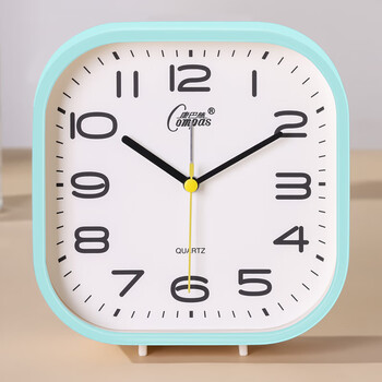 Combas desktop alarm clock for children and students to get up, simple bedroom bedside clock, essential for the first semester of school, 2361 blue