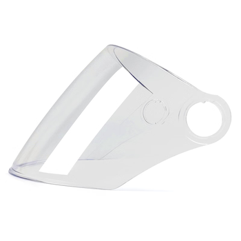 Yema electric vehicle helmet universal wind and sun protection long lens short lens 325s/329s/339s (transparent long lens))