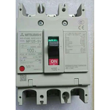 Mitsubishi molded case circuit breaker nf125-sv 2p 3p 4p optional current new in stock 2p 16a