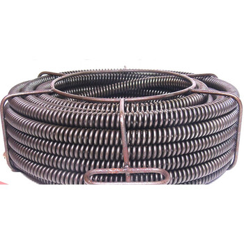150 dredge machine spring encrypted and thickened 22 mm converted to 16 mm connected to the sewer tool whip steel wire hardened and encrypted the whole plate 4 pieces 20 meters