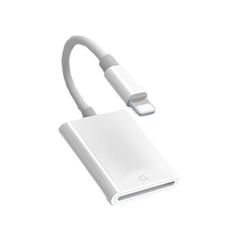 Dust apple mobile phone card reader sd card memory card camera card reader iphone external tf memory card lightning card otg adapter