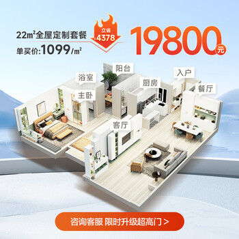 Sophia wardrobe 22 whole house customized package modern simple master bedroom overall large wardrobe cloakroom package price (22 cabinets)