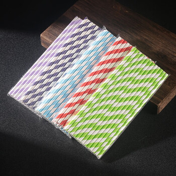 Bar soul paper straws 100 pieces tiki beach cocktail decoration coffee shop bar special straws bar supplies bartender gadgets mixer random color 4 packs 100 pieces