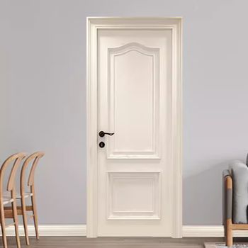 Oak solid wood door interior door cream style french simple bedroom door composite paint door room door custom whole house solid wood composite 6