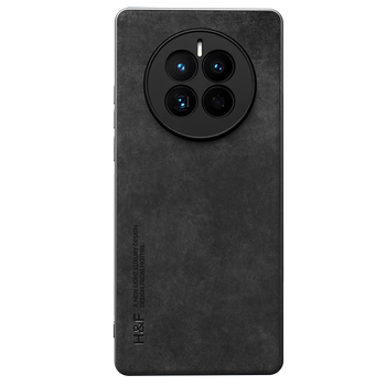90% new, heat, suitable for huawei mate50 mobile phone case, huawei mate50e protective case, upgraded skin texture, sheepskin matte lens, all-inclusive, men's and women's silicone - jingye black