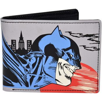 Concept onedc comic batman bifold wallet multicolor