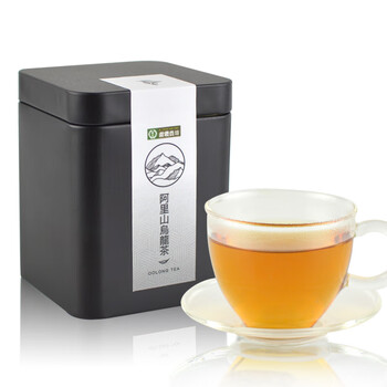 Xu yitang taiwan original alishan oolong tea, charcoal roasted alishan tea, frozen top tea, high mountain tea, aged grapefruit tea, alishan oolong tea (75g/box)