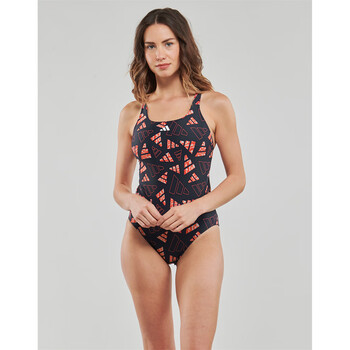 Adidas women's sports swimwear swim cover belly training one-piece triangle swimsuit blue 2025 summer new ib4309 blue xl (eu44)