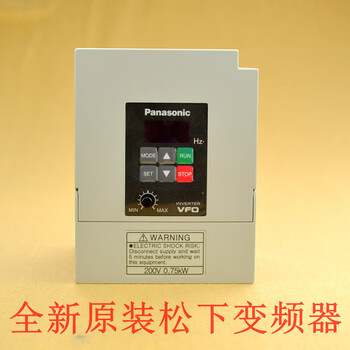 New panasonic vfo inverter ac motor speed regulator 220v 0.75kw bfv00072gk