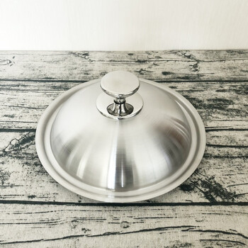 Hui customized steel pot lid with high arched lid, thickened 26cm28cm30cm34cm36cm38cm40cm42cm45cm 40cm